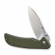 Couteau Sencut Borzam Od Green Manche G10 Lame Acier 9Cr18MoV Satin IKBS Linerlock Clip S230771 - Livraison Gratuite