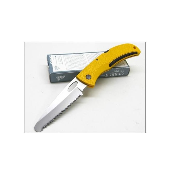 Couteau de Secours Gerber E-Z Out Rescue Made In USA G6971 - Livraison Gratuite