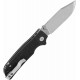  Couteau QSP Kali Black Manche G10 Lame Acier 14C28N SW IKBS Button Lock Clip QS159B1 - Livraison Gratuite
