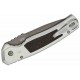 Couteau Kershaw Auto Launch 16 Tanto Lame Acier CPM-M4 Manche Raw Aluminum Button Lock USA KS7105RAW - Livraison Gratuite