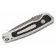 Couteau Kershaw Auto Launch 16 Tanto Lame Acier CPM-M4 Manche Raw Aluminum Button Lock USA KS7105RAW - Livraison Gratuite