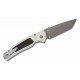 Couteau Kershaw Auto Launch 16 Tanto Lame Acier CPM-M4 Manche Raw Aluminum Button Lock USA KS7105RAW - Livraison Gratuite