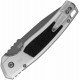 Couteau Kershaw Auto Launch 16 Tanto Lame Acier CPM-M4 Manche Raw Aluminum Button Lock USA KS7105RAW - Livraison Gratuite