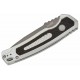 Couteau Kershaw Auto Launch 16 Tanto Lame Acier CPM-M4 Manche Raw Aluminum Button Lock USA KS7105RAW - Livraison Gratuite