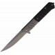 Lot de 2 Couteau ElitEdge Linerlock A/O Black Manche G10 Lame Acier 420C Blade Clip EE10A106BK - Livraison Gratuite