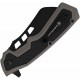 Couteau Smith&Wesson Extraction & Evasion A/O 8Cr Cleaver Manche Gray/Black Alu Liner Lock SW1205012 - Livraison Gratuite