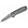 Couteau Gerber Highbrow Pivot Lock A/O Manche Gray Alu Lame Acier 7Cr17MoV Serr Clip G30001638 - Livraison Gratuite