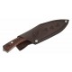 Couteau Condor Druid Scandi Lame Acier Carbone 1095 Manche Noyer Etui Cuir Made Salvador CTK397445HC - Livraison Gratuite