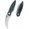 Couteau BESTECH MANTIDAE Green Manche Micarta Lame Acier 14C28N Hawkbill IKBS Linerlock Clip BTKG60E - Livraison Gratuite