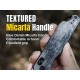 Couteau Kizer Assassin Blue Denim Lame Acier Nitro V Manche Micarta Clutch Lock Clip KIV3549A2 - Livraison Gratuite
