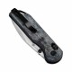 Couteau Kizer Assassin Blue Denim Lame Acier Nitro V Manche Micarta Clutch Lock Clip KIV3549A2 - Livraison Gratuite