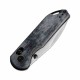 Couteau Kizer Assassin Blue Denim Lame Acier Nitro V Manche Micarta Clutch Lock Clip KIV3549A2 - Livraison Gratuite
