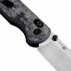 Couteau Kizer Assassin Blue Denim Lame Acier Nitro V Manche Micarta Clutch Lock Clip KIV3549A2 - Livraison Gratuite