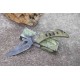 Couteau Tactical EDC Lame Acier Inox Manche FRN Camo Locback CLip TacticalF126 - Livraison Gratuite