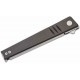 Couteau Real Steel Kikashi Black Manche G10/Carbon Fiber Lame Acier 14C28N SW IKBS Linerlock Clip RS8071CS - Livraison Gratuite