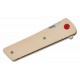Couteau Kansept Anomaly Ivory Manche G10 Lame Tanto Acier CPM-S35VN Satin IKBS Liner Lock Clip K2038T5 - Livraison Gratuite