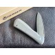 Couteau Gerber Mansfield Swayback Natural Lame Acier D2 Drop Point Manche Micarta Slip Joint Clip G1907 - Livraison Gratuite
