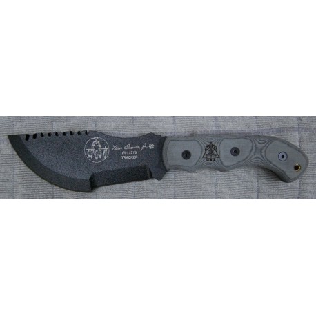 COUTEAU TOPS KNIVES TRACKER - TPT010 TOPS TOM BROWN TRACKER SERIALIZED MACHETTE TACTICAL USA