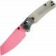Couteau BESTECHMAN CICADA'S WING Jade/Ultem Lame Acier 10Cr15MoV Manche G10 B-Lock Clip BTKMK06H - Livraison Gratuite