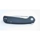 Couteau Eutektik Trinity Black Manche G-10 Lame Acier 14C28N SW Linerlock Clip EUT001 - Livraison Gratuite