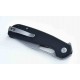 Couteau Eutektik Trinity Black Manche G-10 Lame Acier 14C28N SW Linerlock Clip EUT001 - Livraison Gratuite