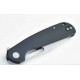 Couteau Eutektik Trinity Black Manche G-10 Lame Acier 14C28N SW Linerlock Clip EUT001 - Livraison Gratuite
