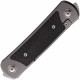 Couteau Yan Knives EMW Manche Titane/Fibre de Carbone 2 Lames Acier M390 Framelock YKEMWCF - Livraison Gratuite