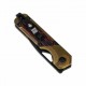 Couteau Kizer Cutlery Mini Militaw PEI Manche Ultem/G-Mascus Lame Acier Nitro-V Linerlock Clip KIV3634SA1 - Livraison Gratuite