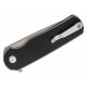 Couteau Ferrum Forge Zelex Black Manche en G10 Lame Tanto Acier D2 Liner Lock Clip FF012B - Livraison Gratuite