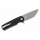 Couteau Ferrum Forge Zelex Black Manche en G10 Lame Tanto Acier D2 Liner Lock Clip FF012B - Livraison Gratuite