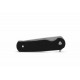 Couteau Ferrum Forge Zelex Black Manche en G10 Lame Tanto Acier D2 Liner Lock Clip FF012B - Livraison Gratuite