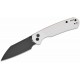 Couteau CJRB Pyrite Light Gray Manche FRN Lame Acier AR-RPM9 Wharncliffe Button Lock IKBS Clip J1945BGY - Livraison Gratuite
