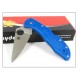 Couteau SPYDERCO Bleu FRN DELICA 4 SC11FPBL VG-10 JAPAN - Spyderco delica 4 bleu 