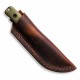 Couteau Reiff Knives F3 Daily Carry Lame Acier CPM 3V SW Manche OD Green G10 Etui Cuir USA REKF3D11ODBL - Livraison Gratuite