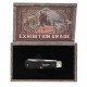 Couteau Marbles Trapper Brown Checker Manche Os 2 Lames Acier Inox Slip Joint Collector Box MR683 - Livraison Gratuite