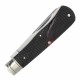 Couteau Marbles Trapper Brown Checker Manche Os 2 Lames Acier Inox Slip Joint Collector Box MR683 - Livraison Gratuite