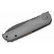 Couteau Petrified Fish El Camino Gray Manche Aluminium Lame Acier N690 BLK IKBS Liner Lock Clip PFKE16GAADW - Livraison Gratuite