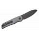Couteau Petrified Fish El Camino Gray Manche Aluminium Lame Acier N690 BLK IKBS Liner Lock Clip PFKE16GAADW - Livraison Gratuite