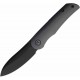 Couteau Petrified Fish El Camino Gray Manche Aluminium Lame Acier N690 BLK IKBS Liner Lock Clip PFKE16GAADW - Livraison Gratuite