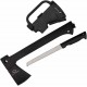 Hache & Scie WithArmour Woodman Axe & Saw Set Lame Acier 420 Manche & Etui Nylon WAR015BK - Livraison Gratuite