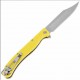 Couteau Daggerr Toothpick Yellow Manche FRN Lame Acier 8Cr14MoV Satin Linerlock CLip DGRTPFYLSW - Livraison Gratuite