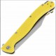Couteau Daggerr Toothpick Yellow Manche FRN Lame Acier 8Cr14MoV Satin Linerlock CLip DGRTPFYLSW - Livraison Gratuite