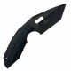 Couteau Tactical Takumitak Muted Black Lame Tanto Acier 3Cr13 Manche & Etui FRN TKF3S06 - Livraison Gratuite