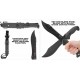 Couteau de Survie REAPR Tac Bowie Lame Acier 420 Manche TPR Etui Molded SHF11001 - Livraison Gratuite