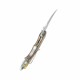 Couteau Kubey Rogue Pikal Karambit Ultem Lame Acier 14C28N IKBS Linerlock Clip KUB298G - Livraison Gratuite