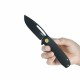 Couteau Kubey Supercell Black Manche Titane Lame Blackwash 14C28N IKBS Linerlock Clip KUB353D - Livraison Gratuite