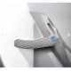 Couteau Kubey Sylow Grey Manche Titane Lame Acier 14C28N SW IKBS Framelock Clip KUB260A - Livraison Gratuite