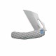 Couteau Kubey Sylow Grey Manche Titane Lame Acier 14C28N SW IKBS Framelock Clip KUB260A - Livraison Gratuite