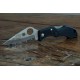 COUTEAU Spyderco Ladybug 3 Black FRN SpyderEdge LBKS3 - Spyderco Ladybug 3 FRN Serrated Knife SCLBKS3 