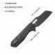  Couteau Kubey Atlas Black Manche G10 Lame Acier 14C28N Black Ikbs LinerLock Clip KUB328G - Livraison Gratuite